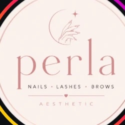 Logo de Perla: nails, lashes, brows, aesthetic